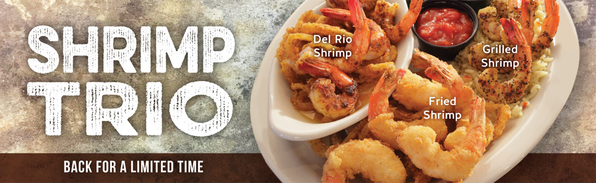 Shrimp Trio - Limited time at participating locations only