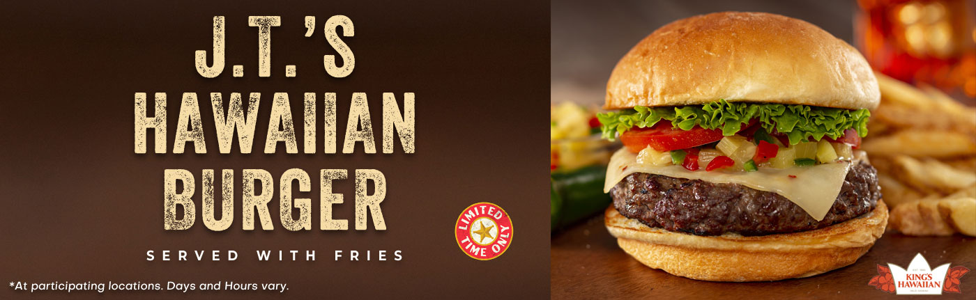JTs Hawaiian Burger